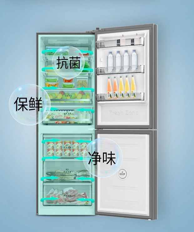精细分区大容量，澳柯玛大两门冰箱上市